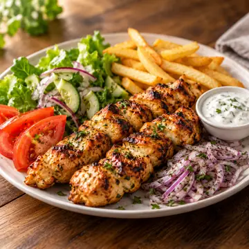 Kycklingkebab