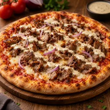 Kebabpizza